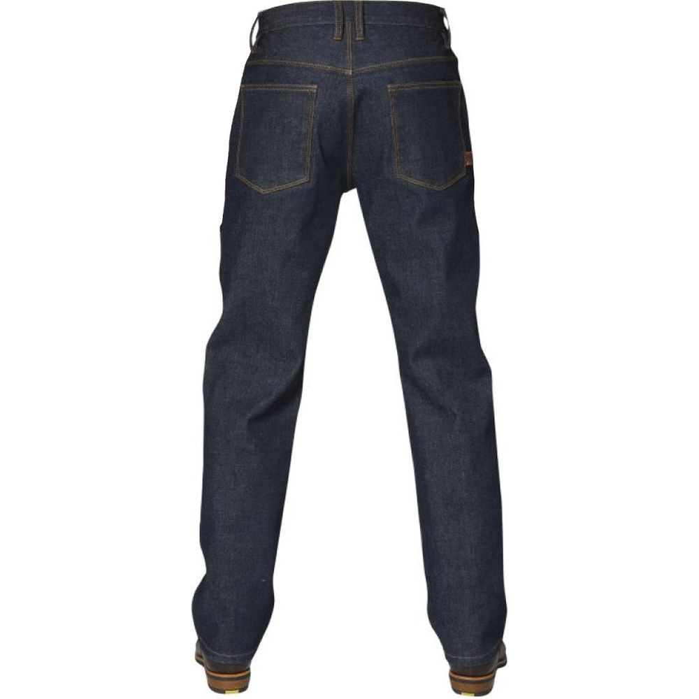 Rokker Revolution Straight Fit Denim Jeans Raw Blue FREE 1 YEAR Returns, FREE UK Delivery | ThrottleChimp