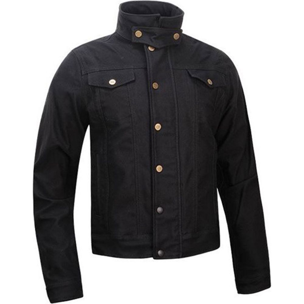 Rokker AAA Riding Textile Jacket Black FREE 1 YEAR Returns, FREE UK Delivery | ThrottleChimp