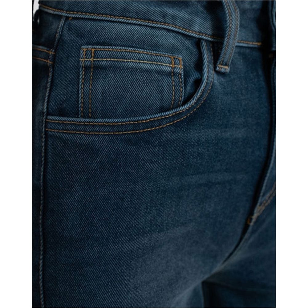 Rokker Rokkertech High Waist AA Denim Jeans Washed Blue FREE 1 YEAR Returns, FREE UK Delivery | ThrottleChimp