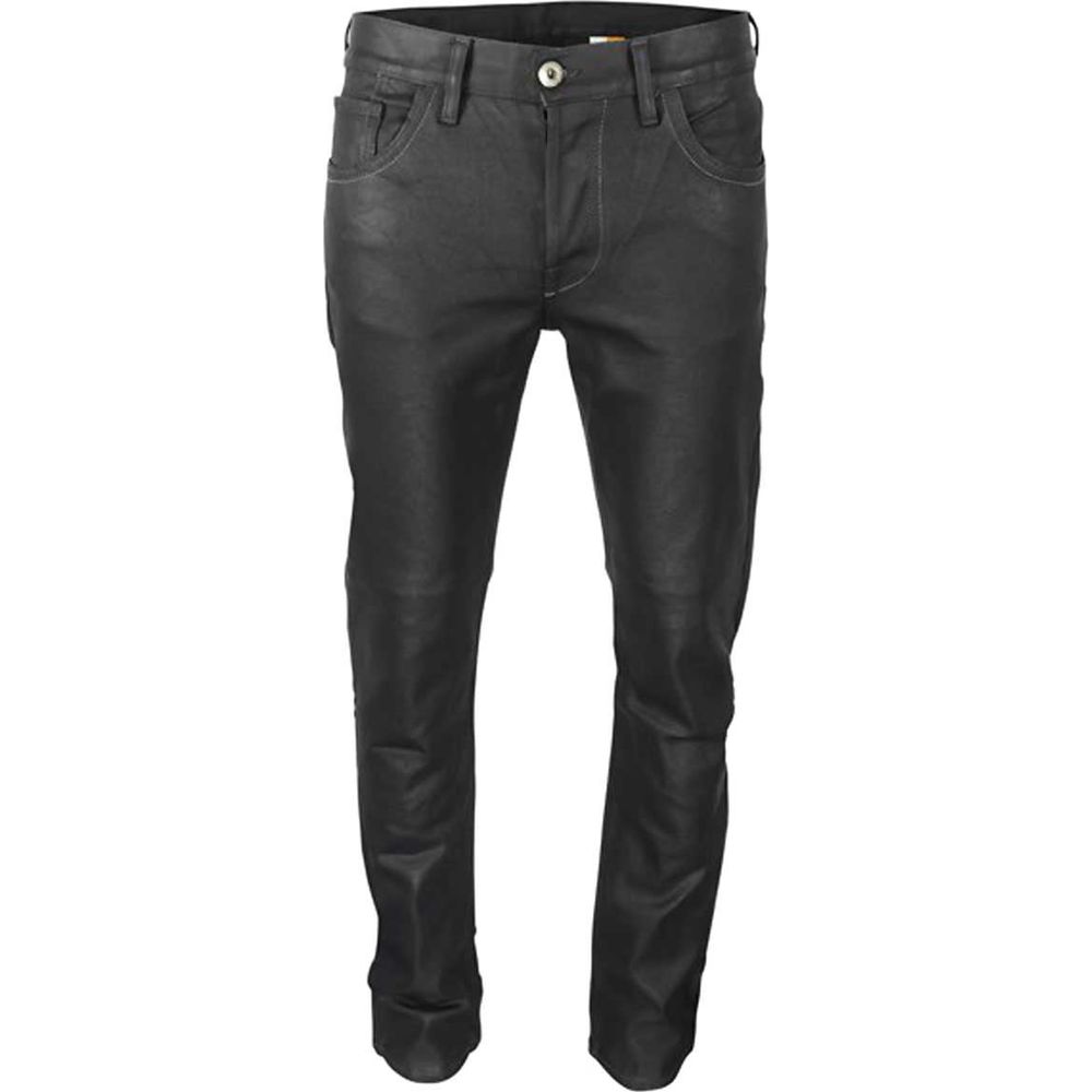 Rokker Rokkertech Slim Fit Denim Jeans Black FREE 1 YEAR Returns, FREE UK Delivery | ThrottleChimp