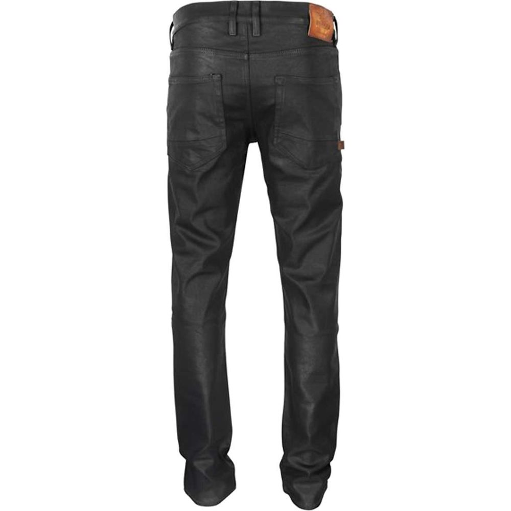 Rokker Rokkertech Slim Fit Denim Jeans Black FREE 1 YEAR Returns, FREE UK Delivery | ThrottleChimp