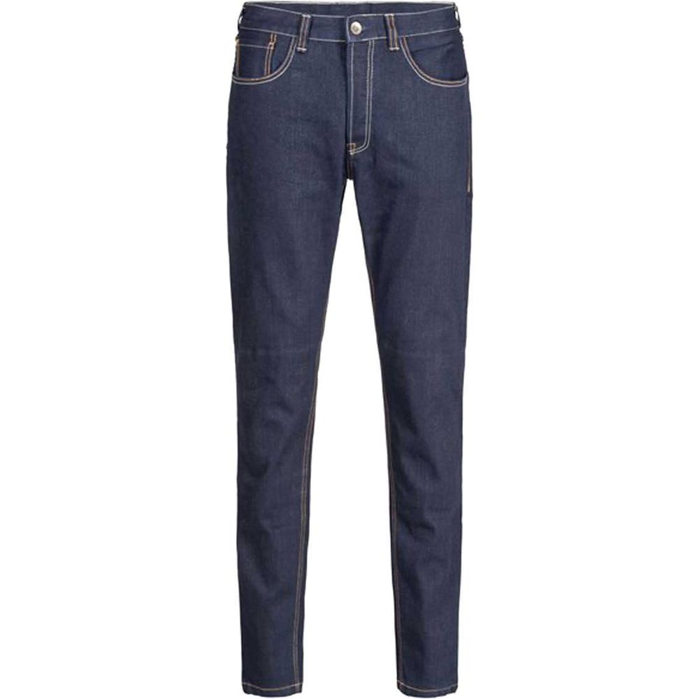 Rokker Rokkertech Raw Straight Fit Denim Jeans Blue FREE 1 YEAR Returns, FREE UK Delivery | ThrottleChimp