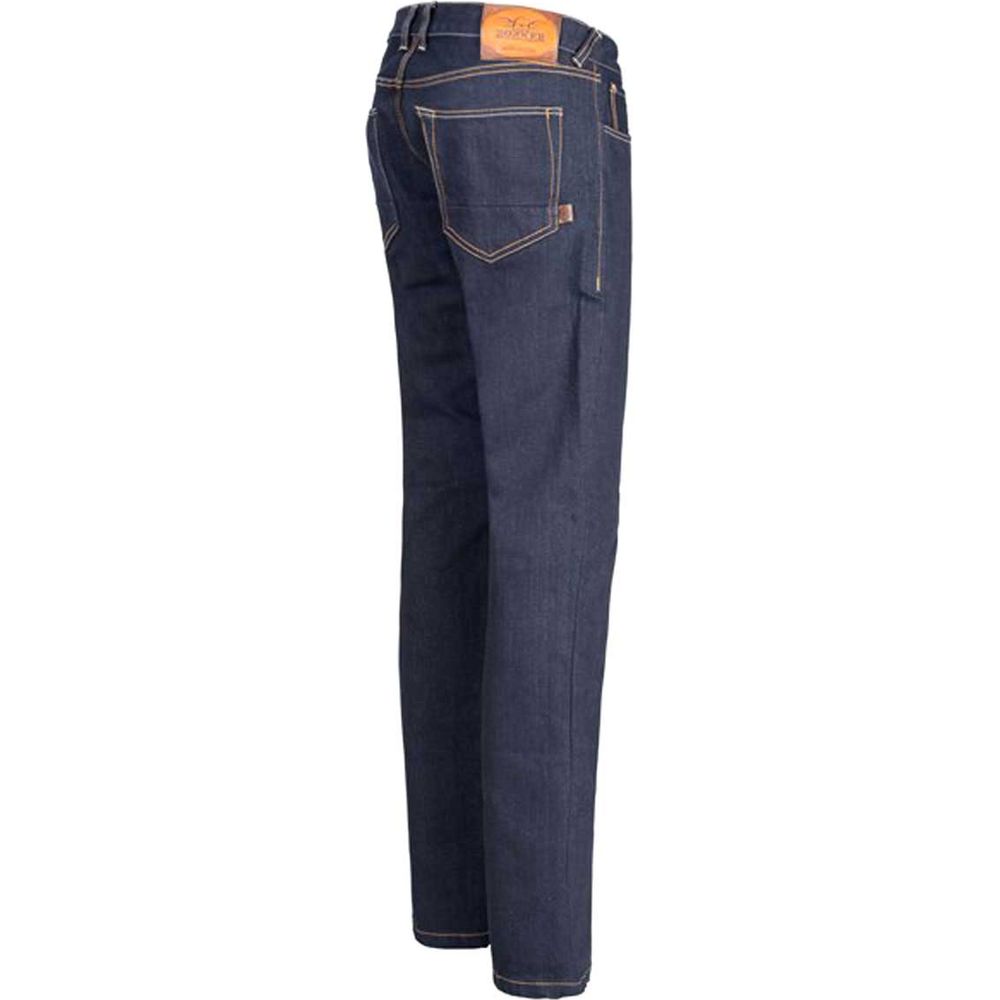 Rokker Rokkertech Raw Straight Fit Denim Jeans Blue FREE 1 YEAR Returns, FREE UK Delivery | ThrottleChimp