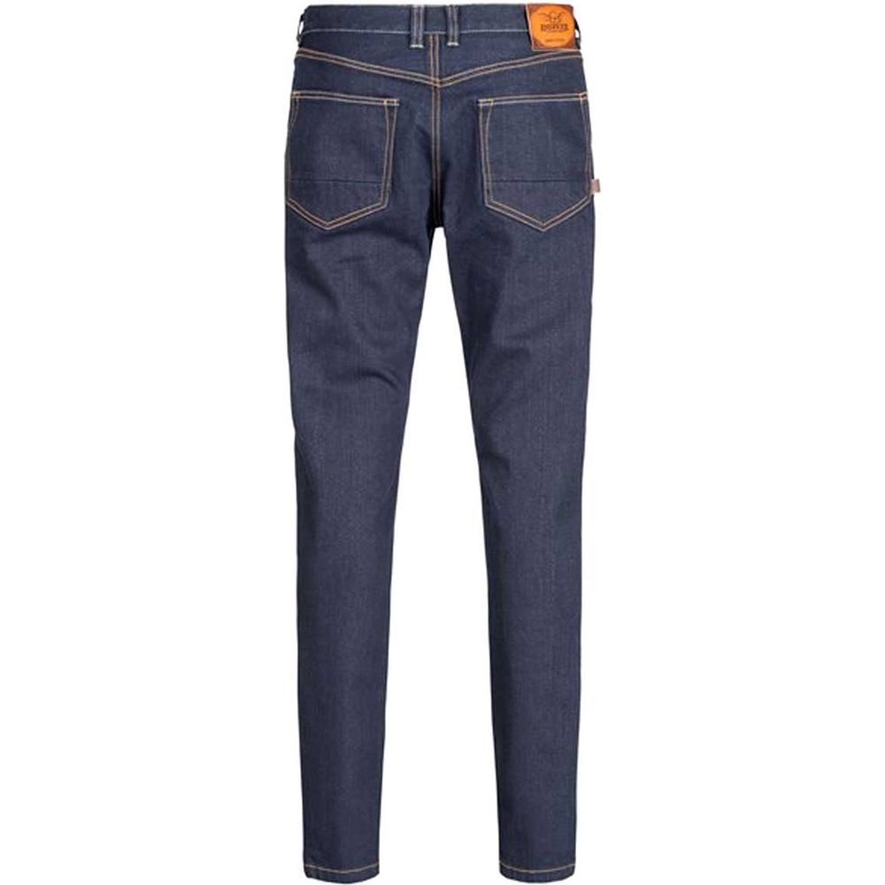 Rokker Rokkertech Raw Straight Fit Denim Jeans Blue FREE 1 YEAR Returns, FREE UK Delivery | ThrottleChimp