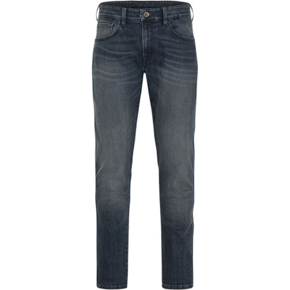 Rokker Rokkertech Tapered Slim Fit Denim Jeans Mid Blue FREE 1 YEAR Returns, FREE UK Delivery | ThrottleChimp
