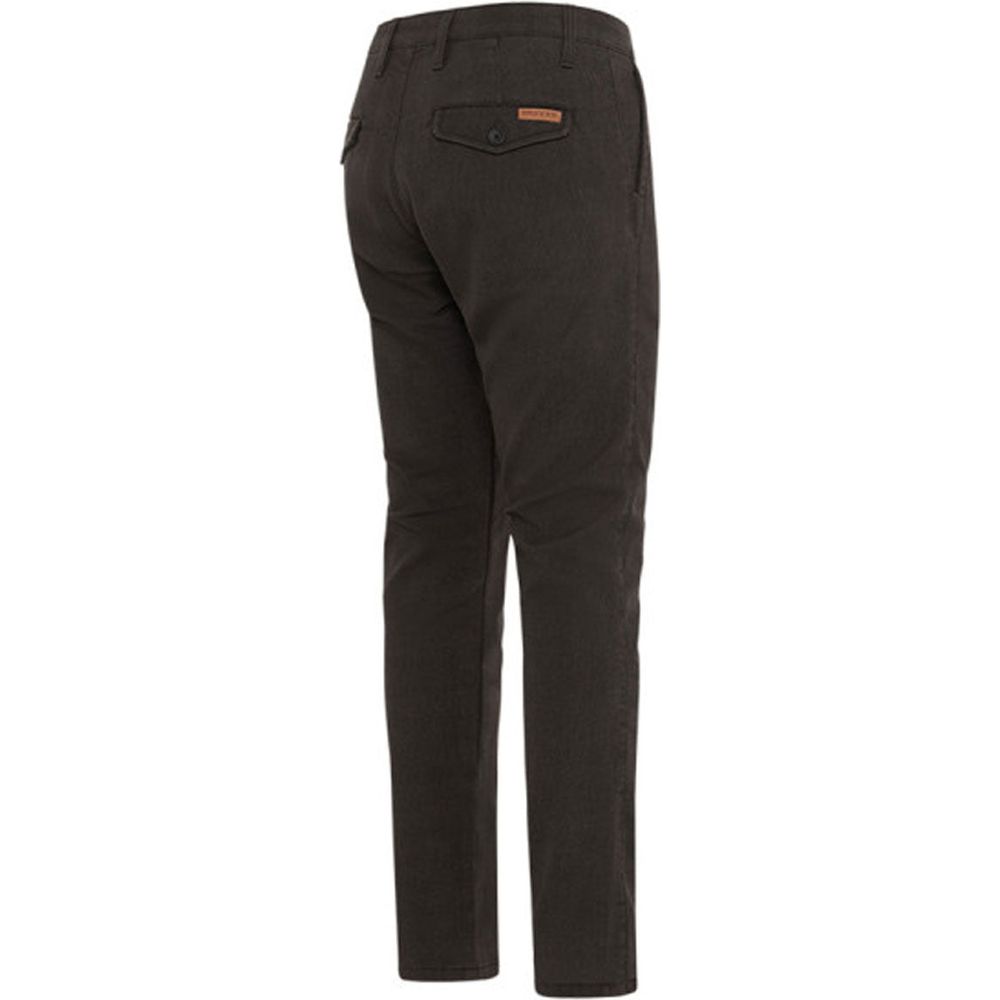 Rokker Tweed Tapered Slim Fit Chinos Dark Grey FREE 1 YEAR Returns, FREE UK Delivery | ThrottleChimp