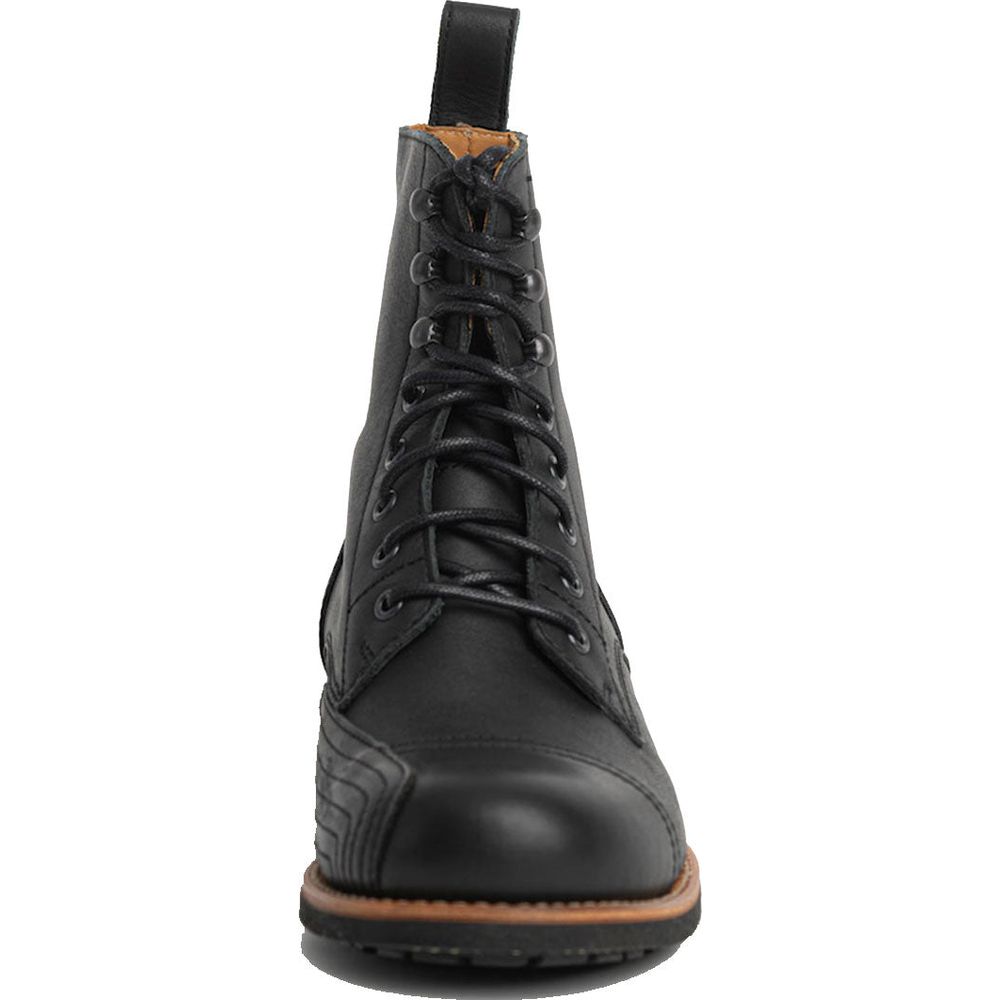 Rokker Urban Rebel Leather Boots Black FREE 1 YEAR Returns, FREE UK Delivery | ThrottleChimp