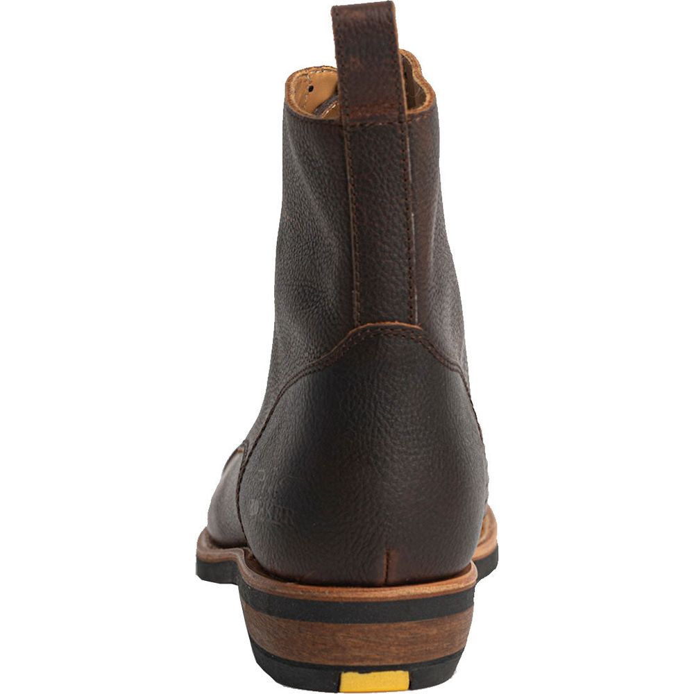 Rokker Urban Rebel Leather Boots Brown FREE 1 YEAR Returns, FREE UK Delivery | ThrottleChimp