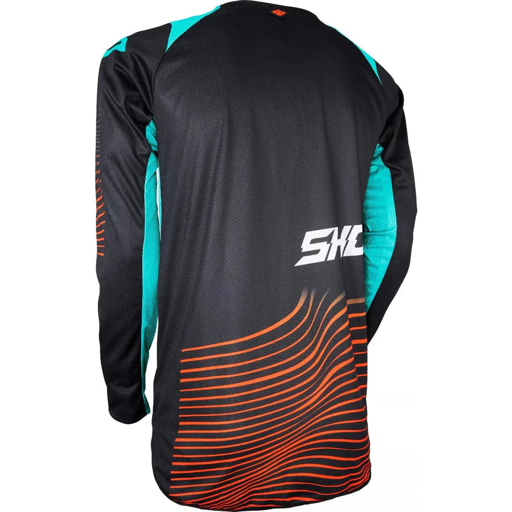 Shot Aerolite Optica MX Jersey Orange FREE 1 YEAR Returns, FREE UK Delivery | ThrottleChimp
