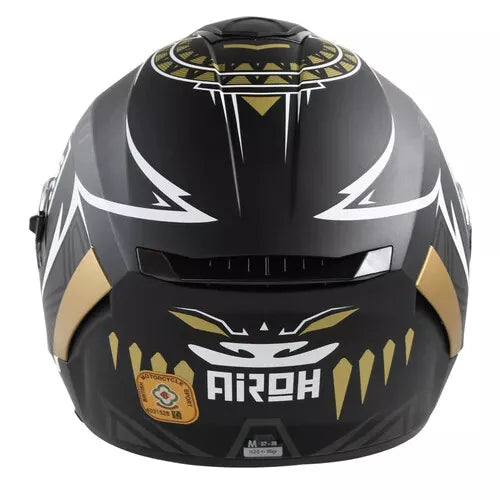 Airoh Spark Flow Full Face Helmet Matt Black Vibe FREE 1 YEAR Returns, FREE UK Delivery | ThrottleChimp