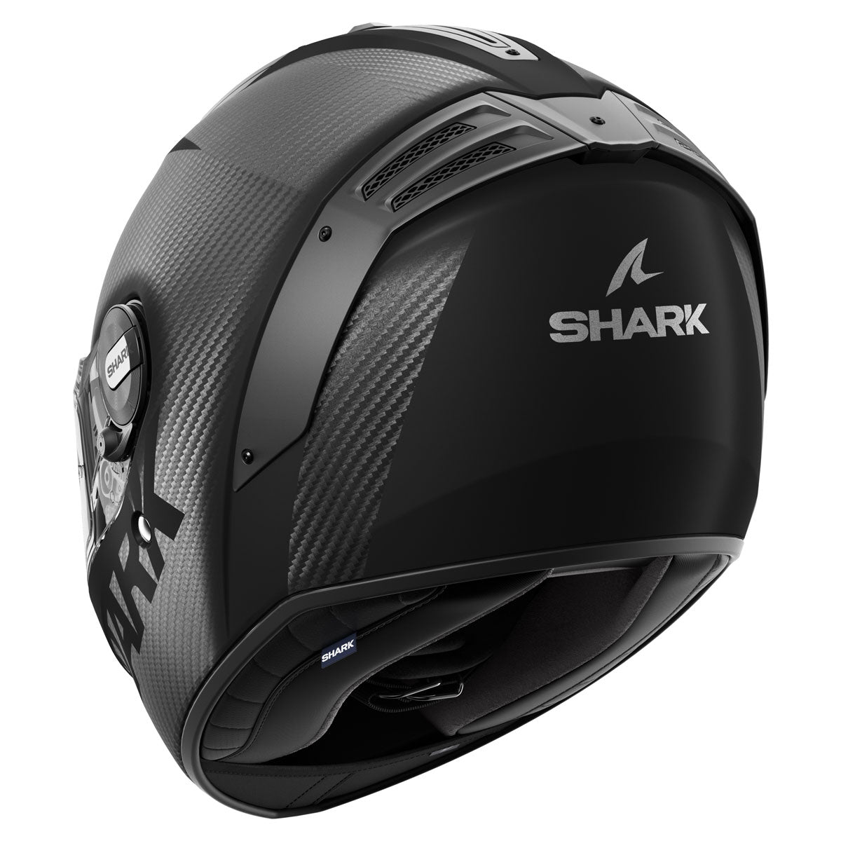 Shark Spartan RS Carbon ECE Skin Full Face Helmet Matt Carbon FREE 1 YEAR Returns, FREE UK Delivery | ThrottleChimp