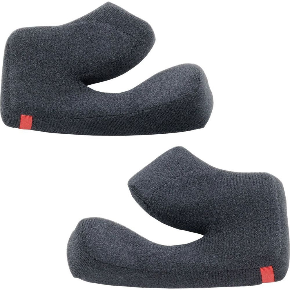 Shoei Glamster Helmet Cheek Pads Black FREE 1 YEAR Returns, FREE UK Delivery | ThrottleChimp