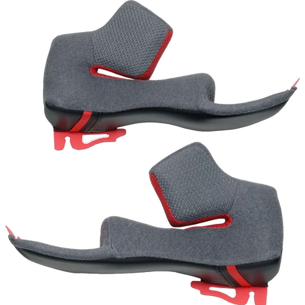Shoei NXR 2 Helmet Cheek Pads Grey Grey FREE 1 YEAR Returns, FREE UK Delivery | ThrottleChimp