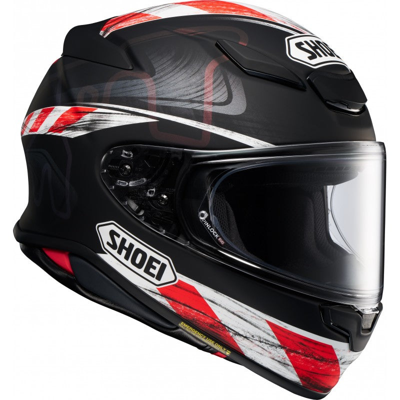 Shoei NXR2 Knee Down TC5 Full Face Helmet FREE 1 YEAR Returns, FREE UK Delivery | ThrottleChimp