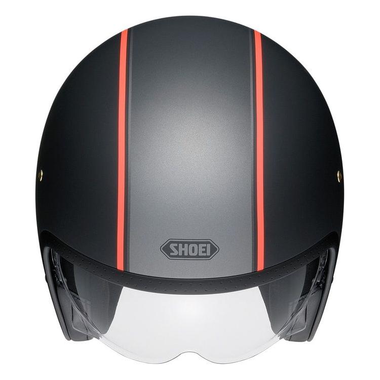 Shoei J.O Carburettor TC8 Open Face Helmet Black FREE 1 YEAR Returns, FREE UK Delivery | ThrottleChimp
