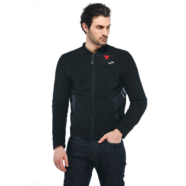 Dainese Smart LS Airbag Textile Jacket Black FREE 1 YEAR Returns, FREE UK Delivery | ThrottleChimp