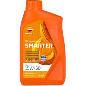 Repsol Smarter Sport Semi Synthetic 4T 4Stroke Oil 15W-50 FREE 1 YEAR Returns, FREE UK Delivery | ThrottleChimp
