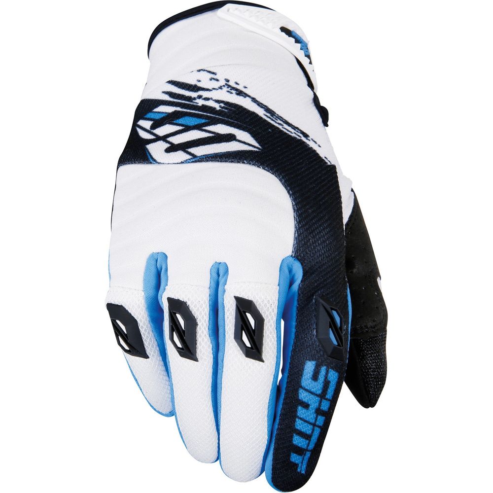 Shot Contact Gloves Fast Blue FREE 1 YEAR Returns, FREE UK Delivery | ThrottleChimp