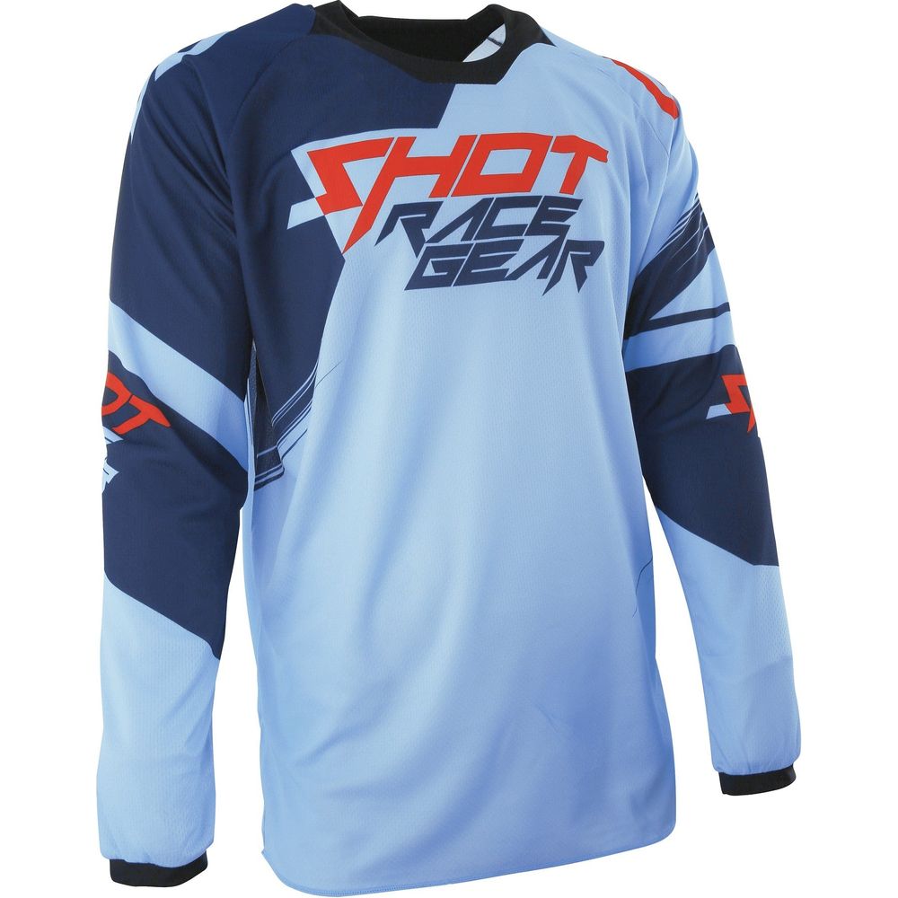 Shot Contact Claw MX Jersey Blue FREE 1 YEAR Returns, FREE UK Delivery | ThrottleChimp