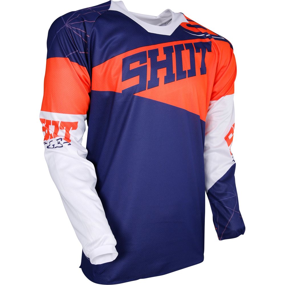 Shot Contact Infinite MX Jersey Orange FREE 1 YEAR Returns, FREE UK Delivery | ThrottleChimp