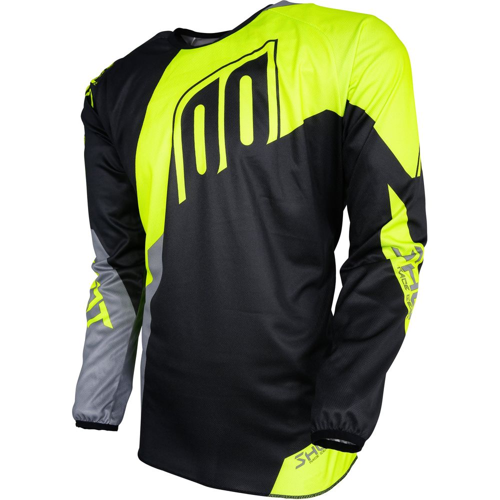 Shot Devo Alert MX Jersey Yellow FREE 1 YEAR Returns, FREE UK Delivery | ThrottleChimp