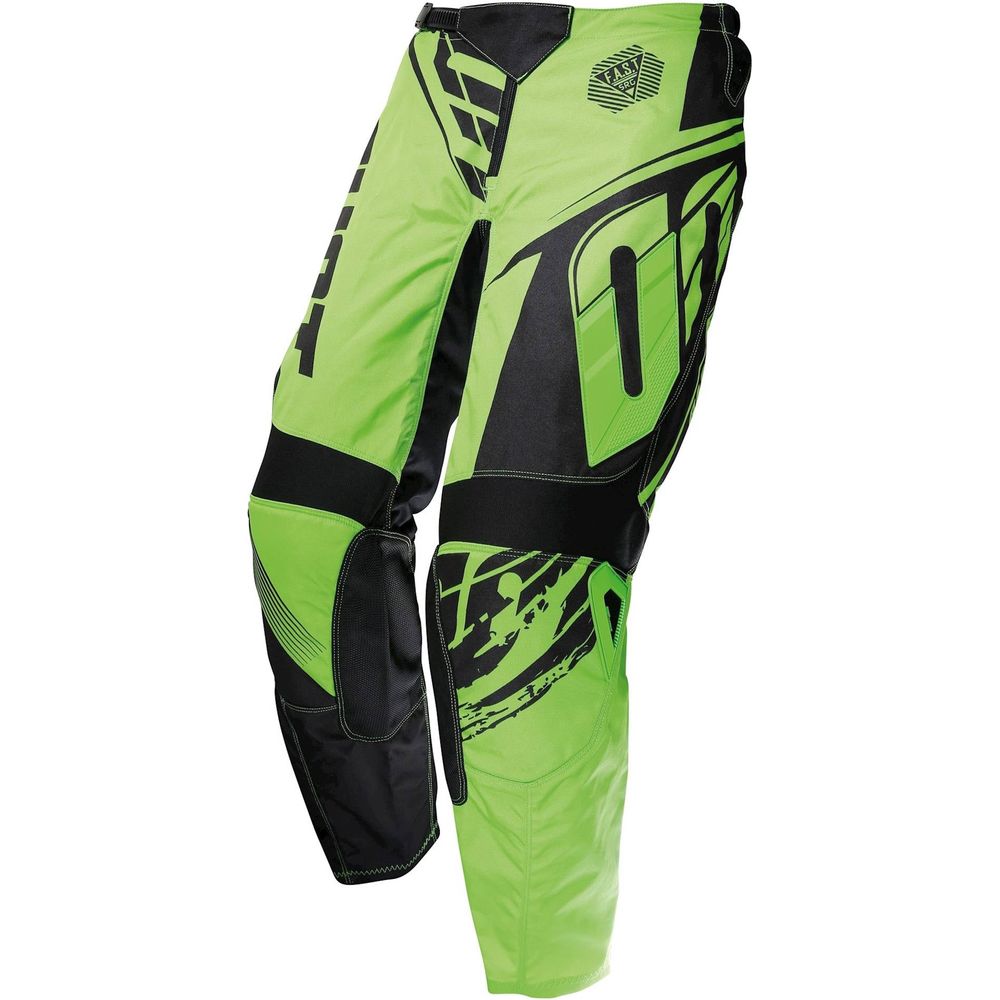 Shot Devo Fast Kids MX Trouser Black / Green FREE 1 YEAR Returns, FREE UK Delivery | ThrottleChimp