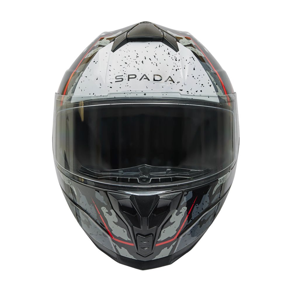 Spada Raiden 2 Meisai Red Full Face Helmet Camo Red FREE 1 YEAR Returns, FREE UK Delivery | ThrottleChimp