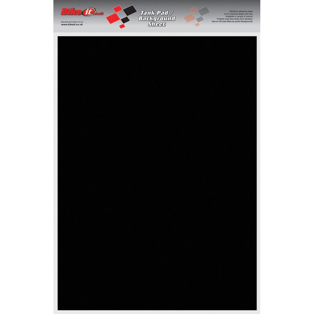 Bike It "Cut Your Own" Tank Pad Black FREE 1 YEAR Returns, FREE UK Delivery | ThrottleChimp
