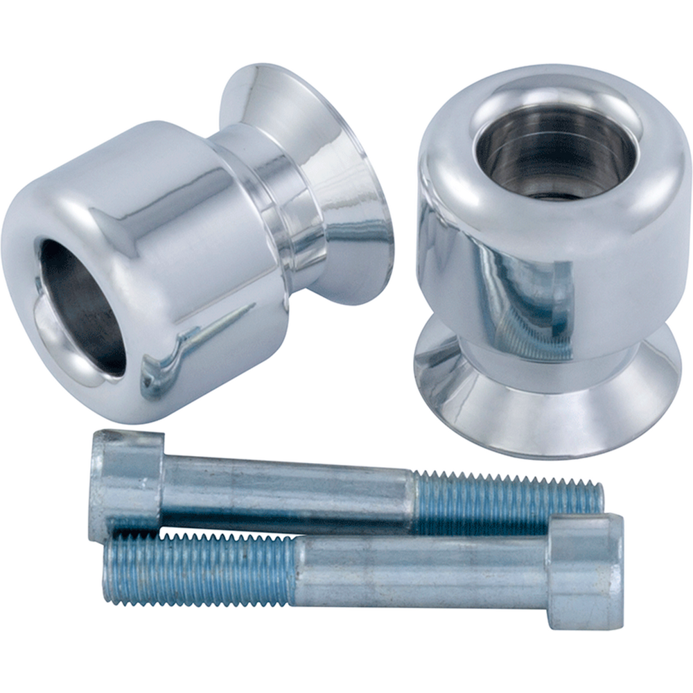 BikeTek Aluminium Swing-Arm Sliders Kawasaki Type With Spacers FREE 1 YEAR Returns, FREE UK Delivery | ThrottleChimp