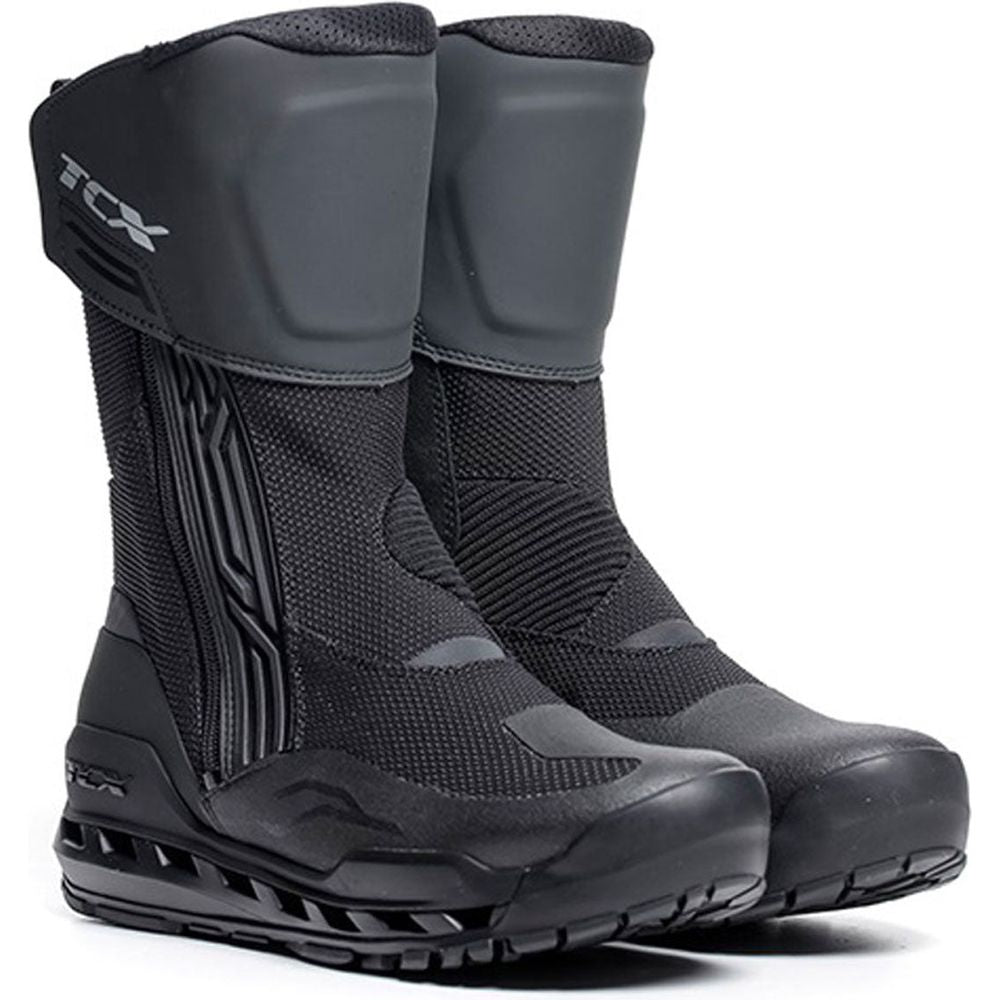 TCX Clima 2 Surround Gore-Tex Boots Black / Grey FREE 1 YEAR Returns, FREE UK Delivery | ThrottleChimp