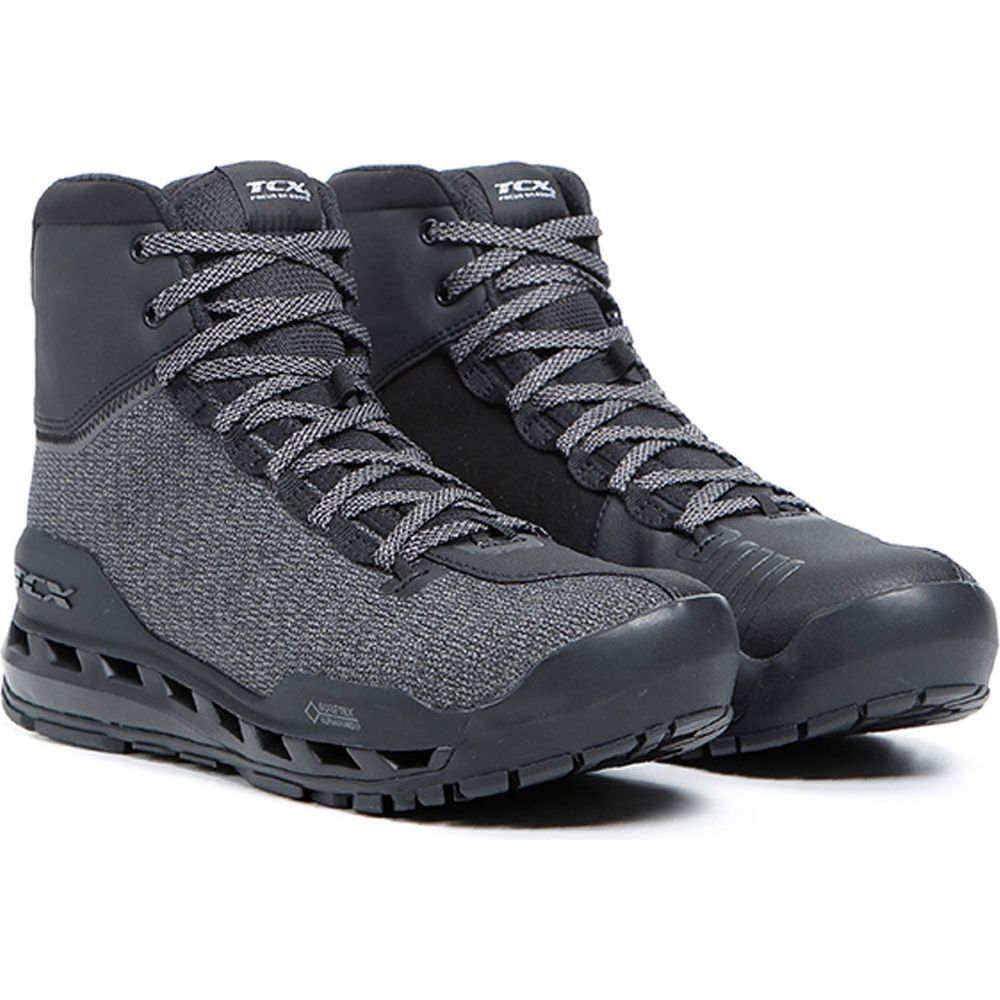 TCX Climatrek Surround Gore-Tex Boots Black / Grey FREE 1 YEAR Returns, FREE UK Delivery | ThrottleChimp