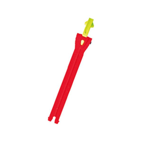 TCX Toothed Band & Puller Red / Fluo Yellow - 17cm FREE 1 YEAR Returns, FREE UK Delivery | ThrottleChimp