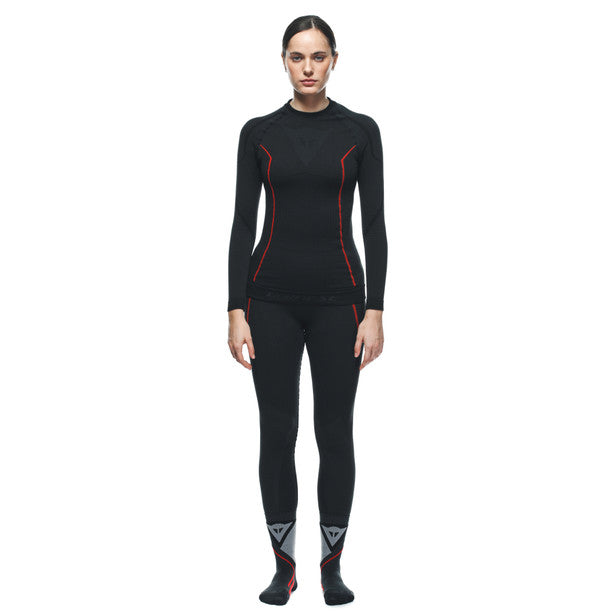 Dainese Thermo Ladies Long Sleeves Base Layer Top Black FREE 1 YEAR Returns, FREE UK Delivery | ThrottleChimp