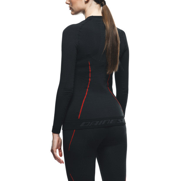 Dainese Thermo Ladies Long Sleeves Base Layer Top Black FREE 1 YEAR Returns, FREE UK Delivery | ThrottleChimp