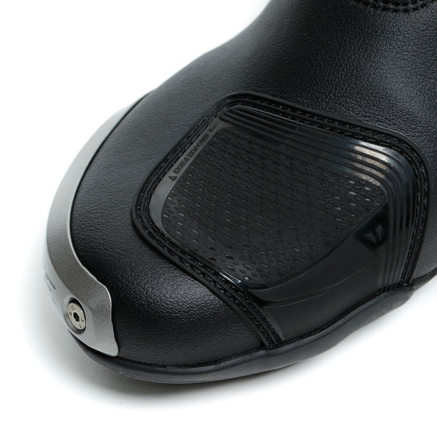 Dainese Torque 3 Out Boots Black / Fluo Red FREE 1 YEAR Returns, FREE UK Delivery | ThrottleChimp
