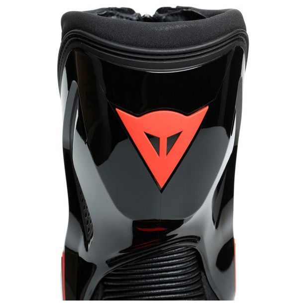 Dainese Torque 3 Out Boots Black / Fluo Red FREE 1 YEAR Returns, FREE UK Delivery | ThrottleChimp