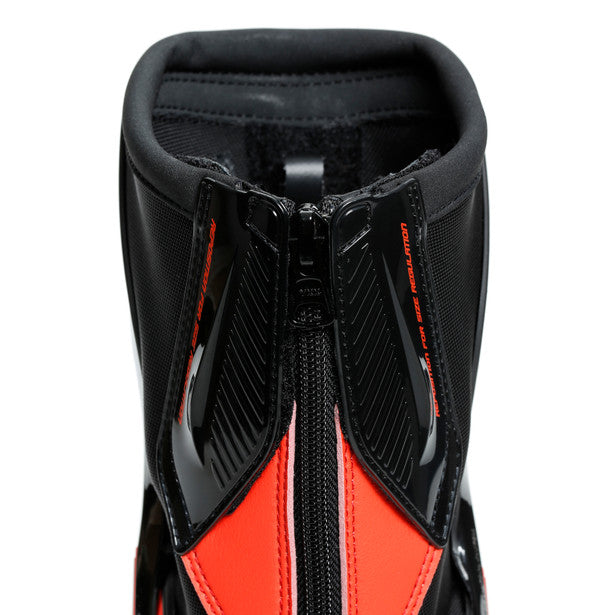 Dainese Torque 3 Out Boots Black / Fluo Red FREE 1 YEAR Returns, FREE UK Delivery | ThrottleChimp