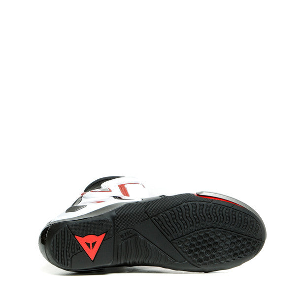 Dainese Torque 3 Out Boots Black / White / Lava Red FREE 1 YEAR Returns, FREE UK Delivery | ThrottleChimp