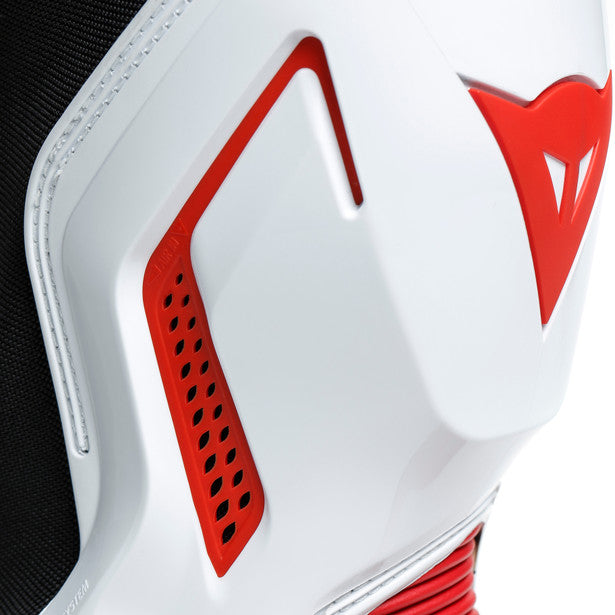 Dainese Torque 3 Out Boots Black / White / Lava Red FREE 1 YEAR Returns, FREE UK Delivery | ThrottleChimp