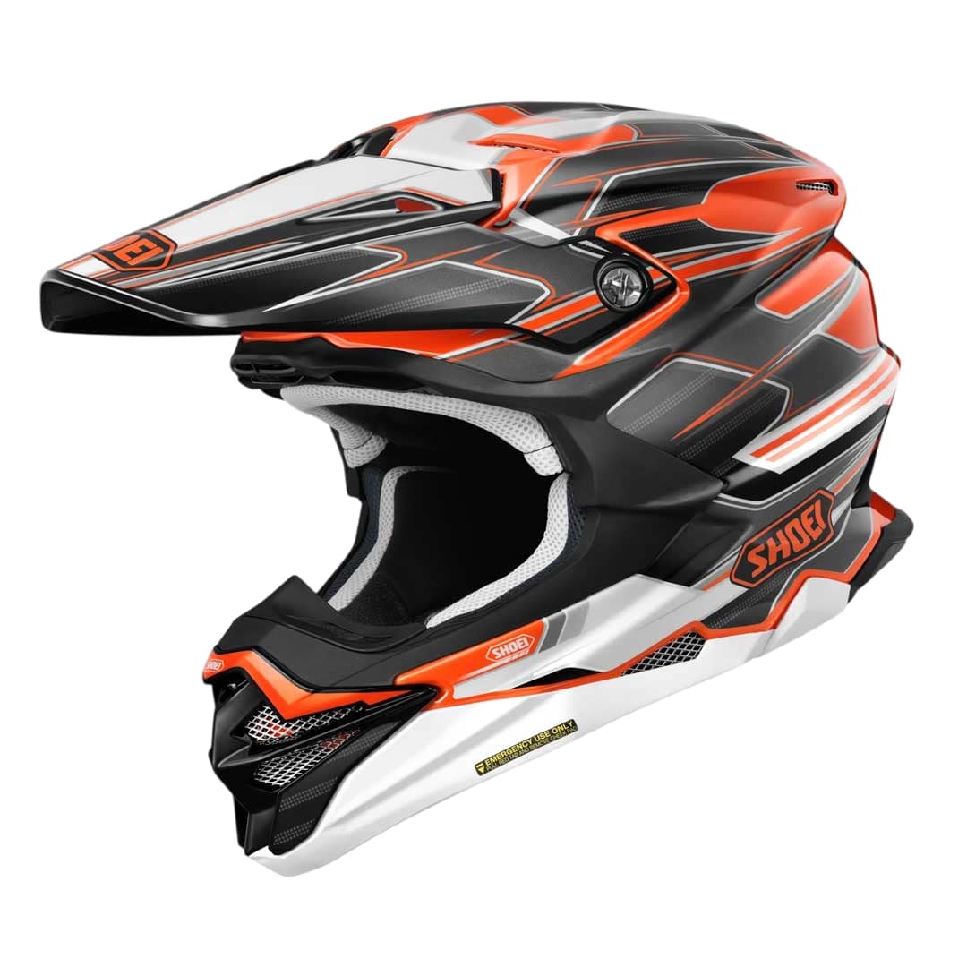 Shoei VFX-WR 06 Adventure Helmet Sparkle TC8 Orange FREE 1 YEAR Returns, FREE UK Delivery | ThrottleChimp