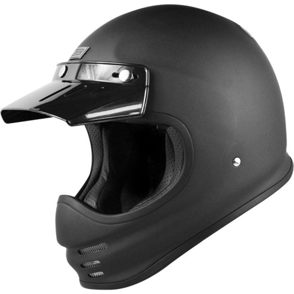 Origine Virgo ECE 22.05 Full Face Helmet Plain Matt Black FREE 1 YEAR Returns, FREE UK Delivery | ThrottleChimp