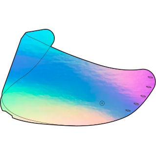 MT Atom 2 SV 22.06 MT-V-35 DKS512 Visor Iridium Rainbow FREE 1 YEAR Returns, FREE UK Delivery | ThrottleChimp