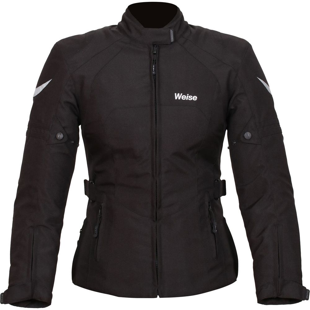 Weise Dakota Ladies Textile Jacket Black FREE 1 YEAR Returns, FREE UK Delivery | ThrottleChimp