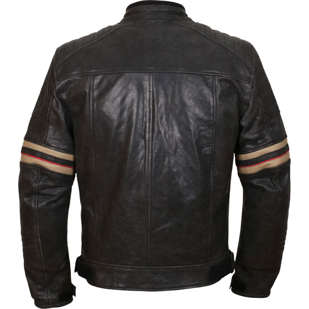 Weise Detroit Leather Jacket Black FREE 1 YEAR Returns, FREE UK Delivery | ThrottleChimp