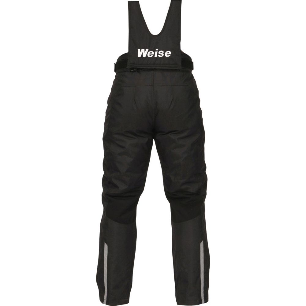 Weise Marin Bib N Brace Textile Trouser Black FREE 1 YEAR Returns, FREE UK Delivery | ThrottleChimp