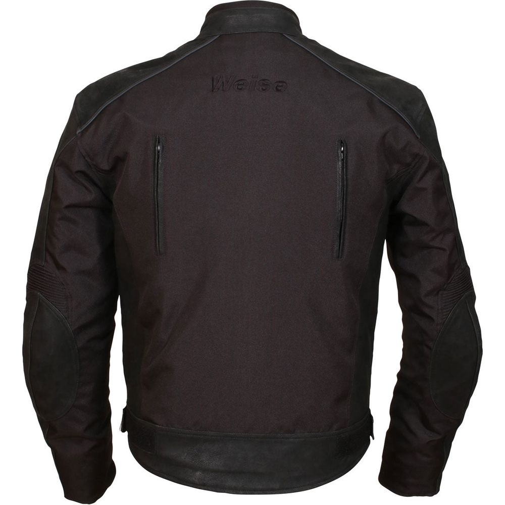Weise Mission Textile Jacket Black FREE 1 YEAR Returns, FREE UK Delivery | ThrottleChimp