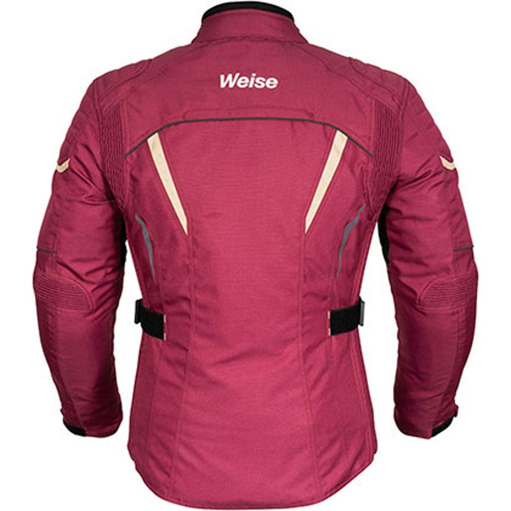 Weise Nashua Ladies Textile Jacket Wine FREE 1 YEAR Returns, FREE UK Delivery | ThrottleChimp