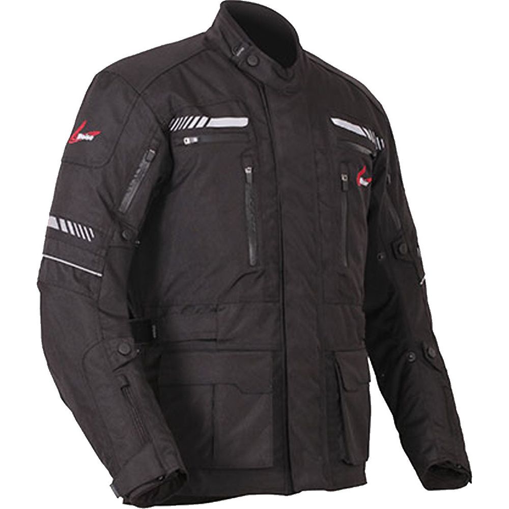 Weise Ottawa Textile Jacket Black FREE 1 YEAR Returns, FREE UK Delivery | ThrottleChimp