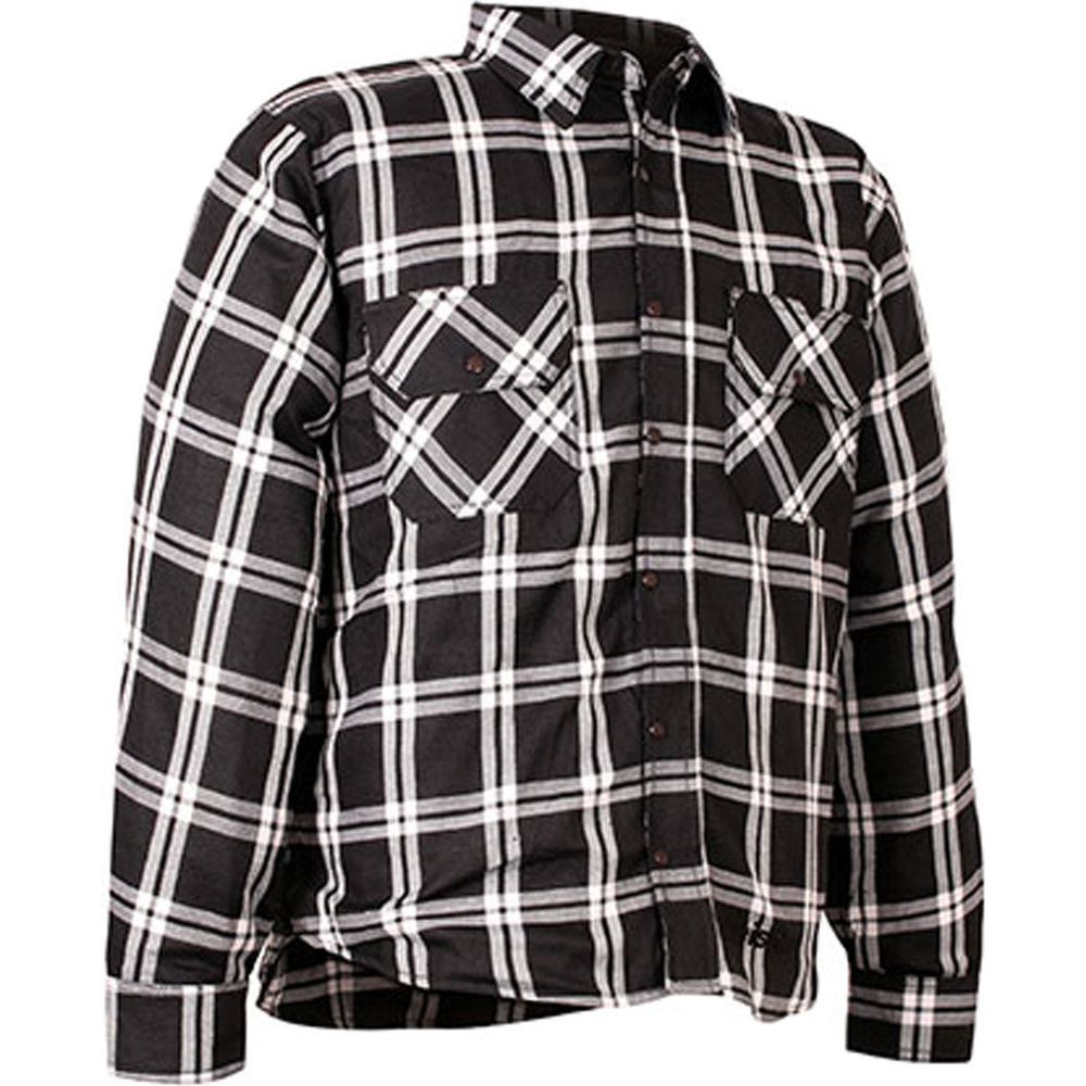 Weise Redwood Shirt Black / White FREE 1 YEAR Returns, FREE UK Delivery | ThrottleChimp