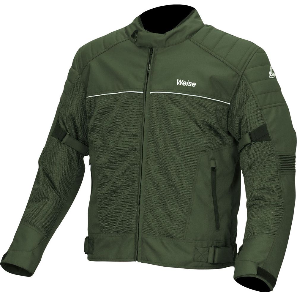 Weise Scout Textile Jacket Olive FREE 1 YEAR Returns, FREE UK Delivery | ThrottleChimp